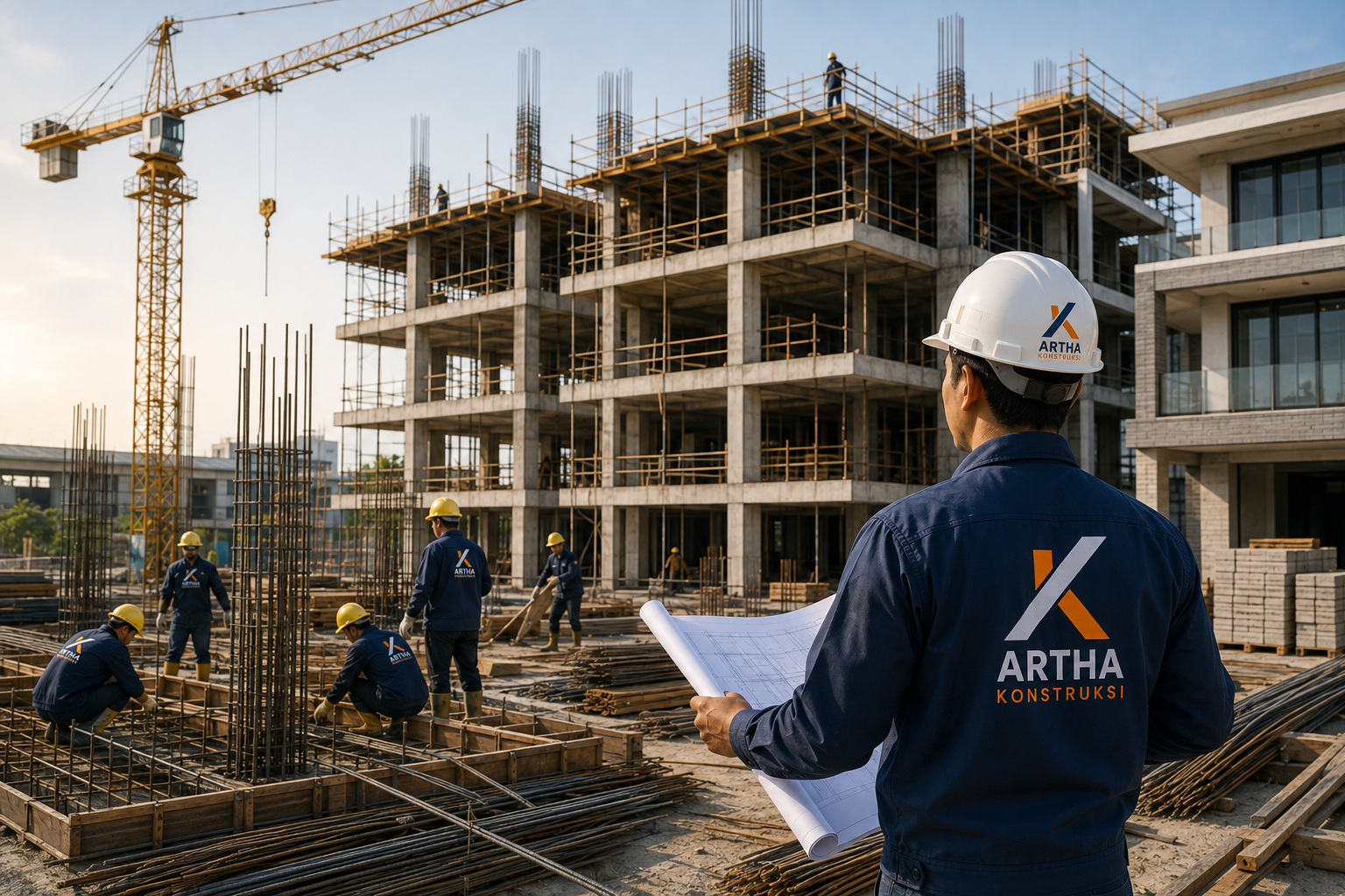 Tahapan Pembangunan Gedung dari Awal hingga Selesai